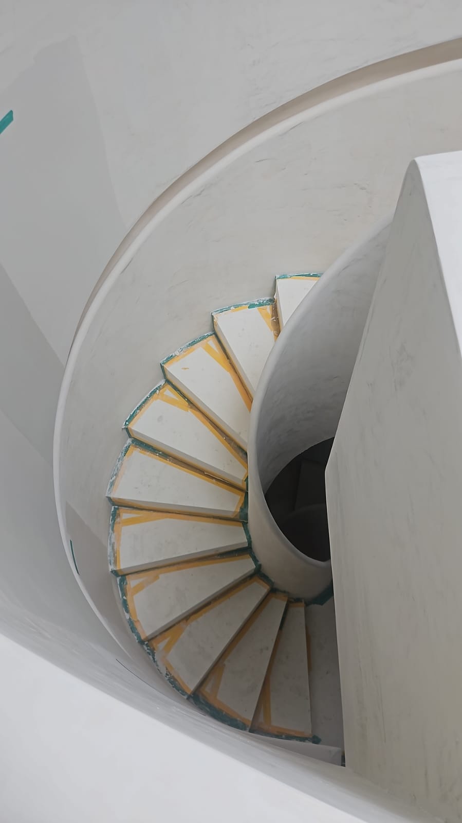 Renovierung einer Wendeltreppe